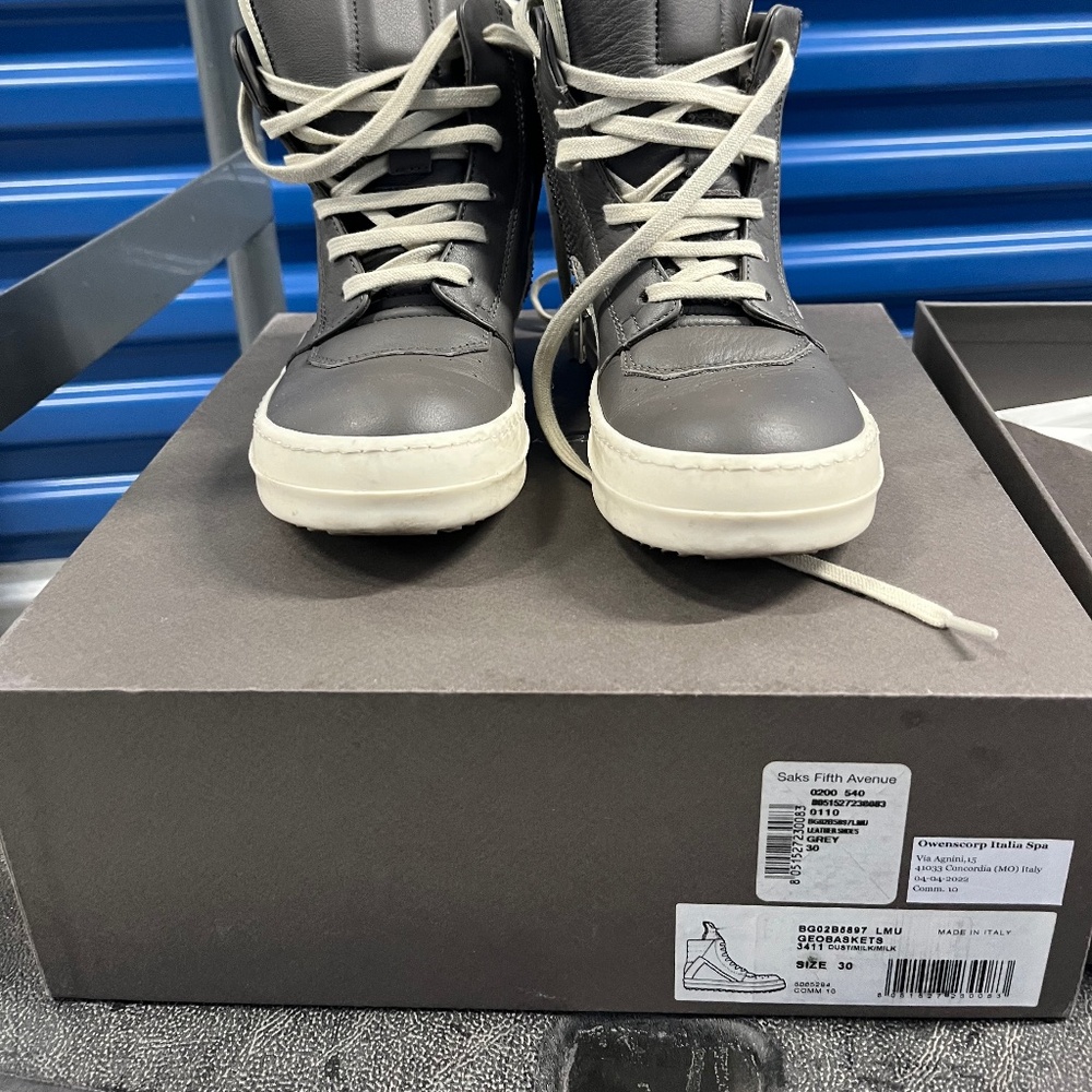 Kids Rick Owens eu 30 /US 12c